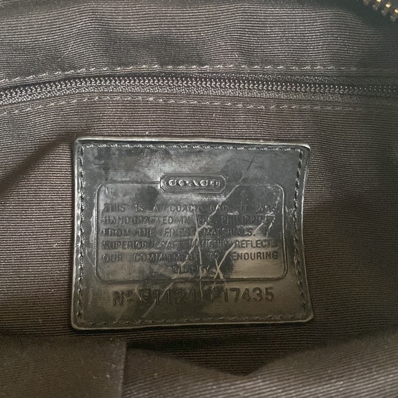 COACH bag for women, black and grey. - Picture 5 of 7